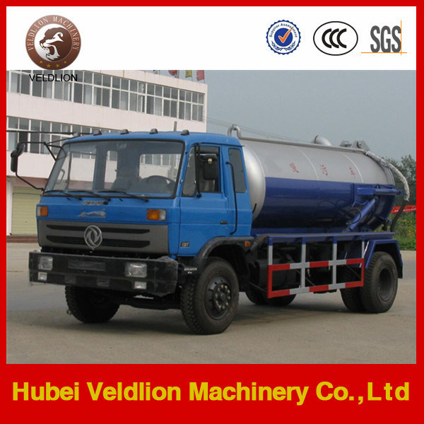 10, 000 Litres Vacuum Sewage Truck 