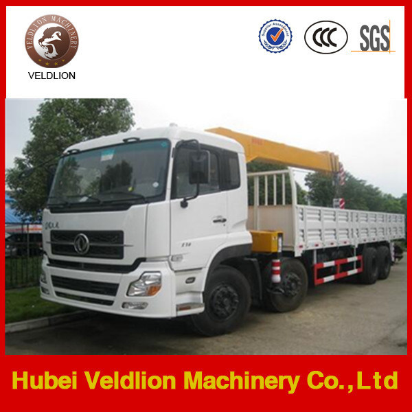 8*4 LHD Drive 12 Ton Truck with Crane 