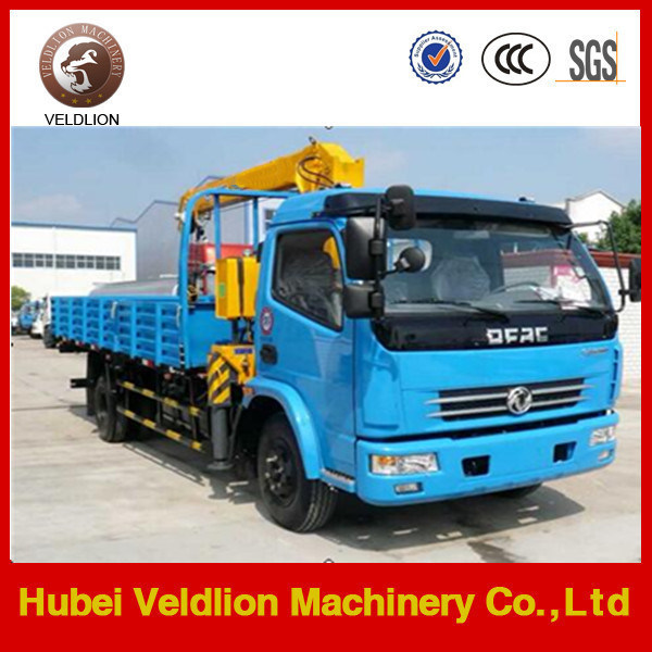 Dongfeng 4X2 2ton/3.2ton Small Truck Mounted Crane, Truck with Crane on Sale 