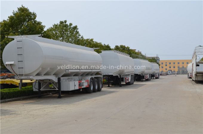 China 3 Axles 45000L Oil Tanker Semi Trailer 