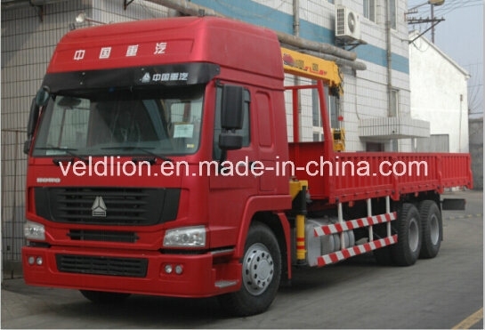 HOWO 6X4 Chassis 10tons Truck Crane 