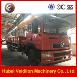 Dongfeng 10 Wheeler 10ton Truck with Crane, 10ton Crane Amounted Truck