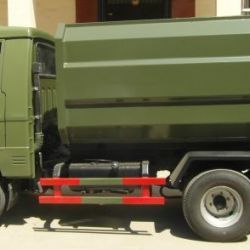 5L Automated Side Loading Type Garbage Truck with Yuejin Chassis