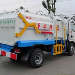 5 Cbm Side Loader Refuse Truck with JAC Chassis