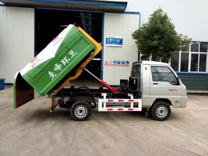 3cbm Hook Truck Arm Roll Garbage Truck for Sale 