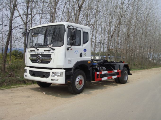 Sinotruk HOWO Dongfeng 4X2 6cbm 8 Cbm 10cbm Hook Lifter Garbage Truck 