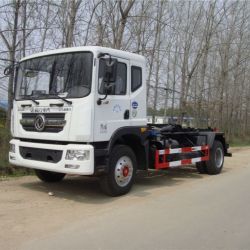 Sinotruk HOWO Dongfeng 4X2 6cbm 8 Cbm 10cbm Hook Lifter Garbage Truck