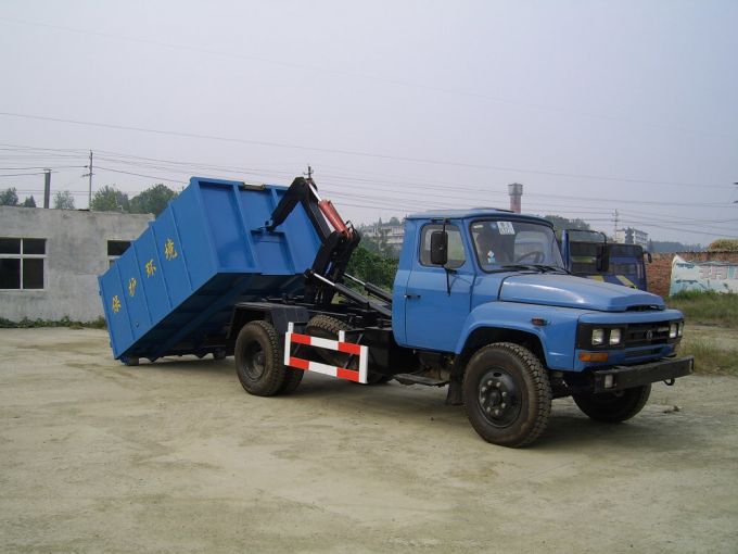 5m3 Roll-off Garbage Refuse Truck with Hydraulic Hook Lift System 