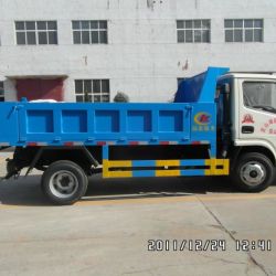 Isuzu Tipper Lifting Dump Garbage Transport Vehicle