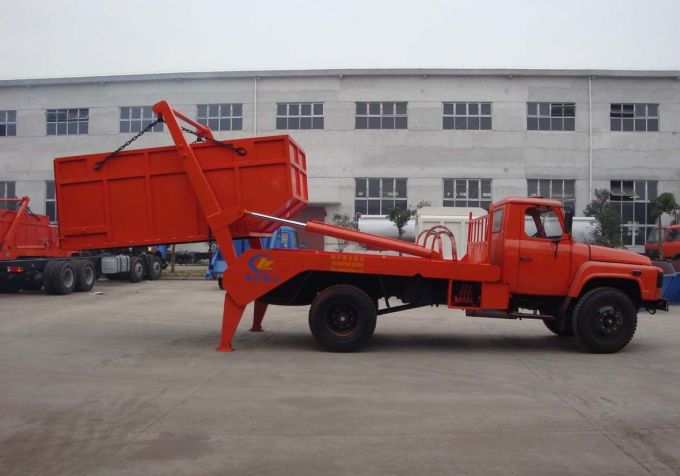 Swing Arm Garbage Roll Container Refuse Multi Skip Loader Truck 