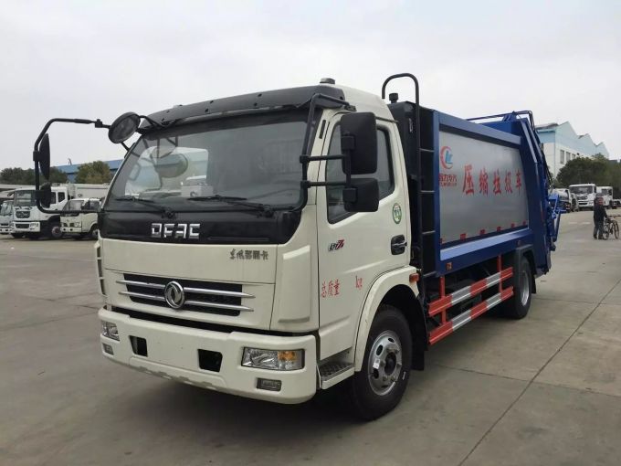 Special Truck 6 Wheel 10cbm Compactor Garbage Truck Trash Compactor Truck 