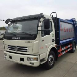 Special Truck 6 Wheel 10cbm Compactor Garbage Truck Trash Compactor Truck