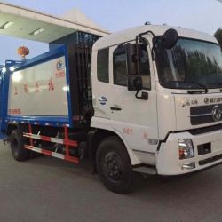 Dongfeng 4X2 Waste Collector Compressed 14 M3 Compactor Compress Garbage Truck Rubbish Truck