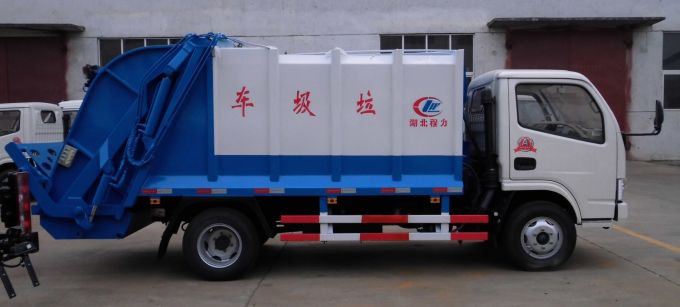 5 T to 8 Tons Refuse Wagon 4X2 Compactor Garbage Truck Refuse Collection Truck 