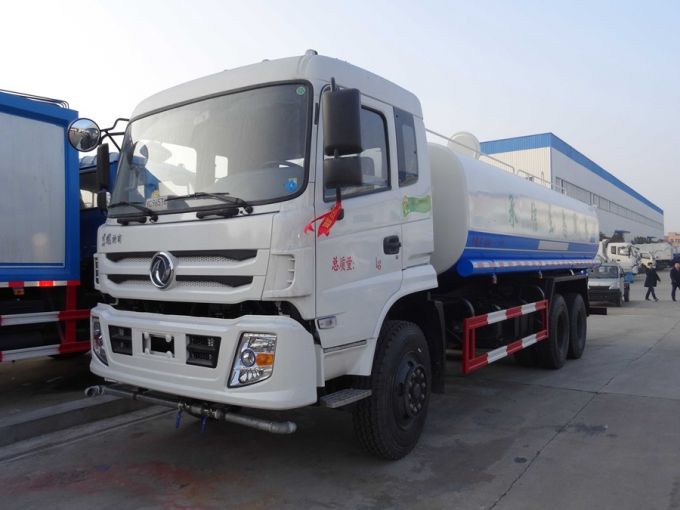Dongfeng 6X4 Water Tank Water Delivery Trucks with 18 Cbm and Zf8098 Steering Box 