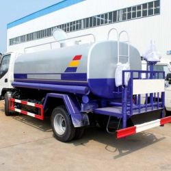 White JAC Golden Prince Water Tanker Truck transportation 4*2 for City Clean