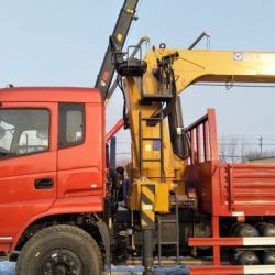 Hyundai Truck Mounted Crane with 10 Ton Lifting Capacity Truck Mounted Boom Lift Truck Mounted Boom