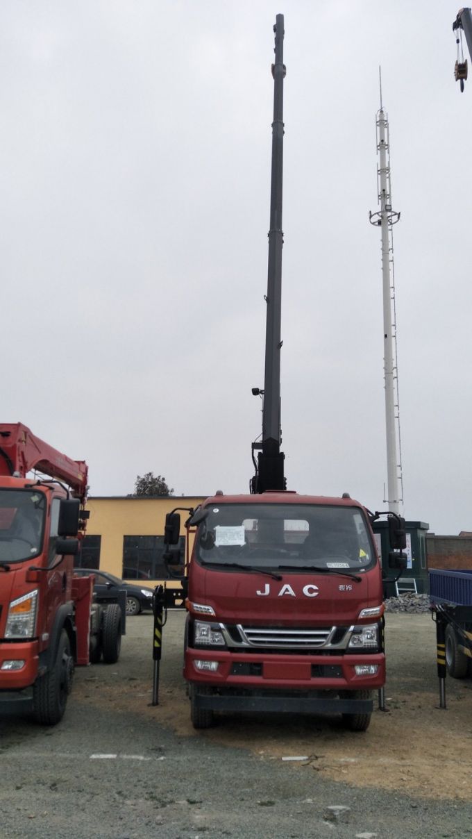 JAC 3.5 Ton Small Truck Crane for Sale 