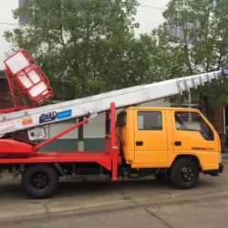 Dongfeng 6*4 Heavy Duty 16 Tons Truck Mounted with Folding Arm Crane Truck