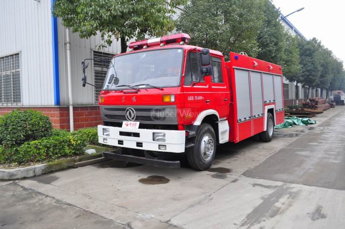 Dongfeng 4000L Water and 2000L Foam 4X4 Fire Truck Chassis-Cab 