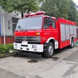 Dongfeng 4000L Water and 2000L Foam 4X4 Fire Truck Chassis-Cab