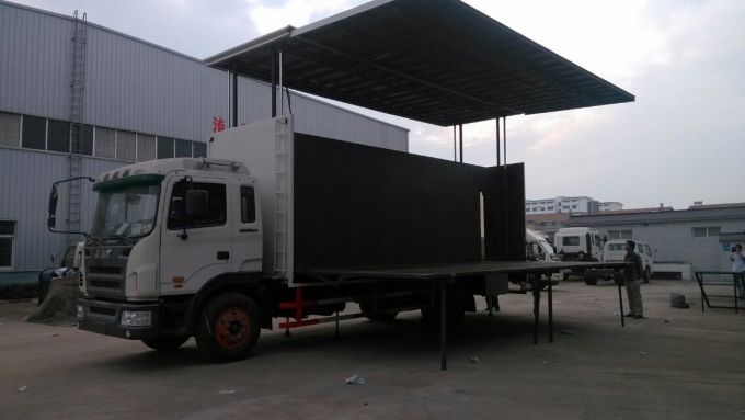 Foton 4X2 P8 Screen Mobile LED Display Truck LED Mobile Stage Truck Mobile Concert Truck for Sale 