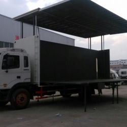 Foton 4X2 P8 Screen Mobile LED Display Truck LED Mobile Stage Truck Mobile Concert Truck for Sale