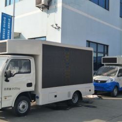 Isuzu 4X2 Mobile Advertising Vehicle 190 HP Outdoor LED Display Truck Mobile Billboard Truck