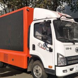 Professional Supply Outdoor Display Mobile LED Advertising Truck with Foldable Stage LED Video Truck