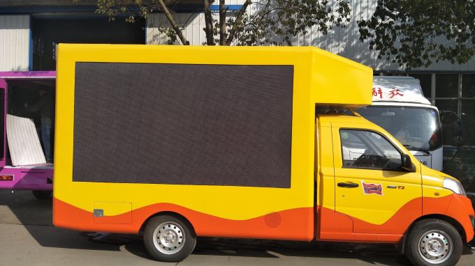 Mobile P8 Full Color LED Adverting Truck Mobile Video Truck From China 