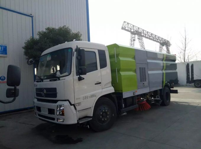 Dongfeng Sweeper Trucks, Street Sweeping Trucks, 4X2 Street Cleaner Trucks Road Cleaning Truck 