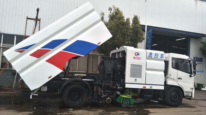 9000L Water 7000L Dust High Vacuum Road Sweeper for Sale 