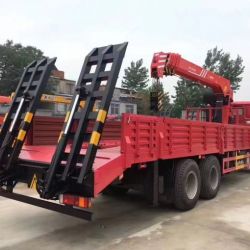 HOWO LHD 8X4 20 Tons Payload Low Bed Truck Low Bed Truck