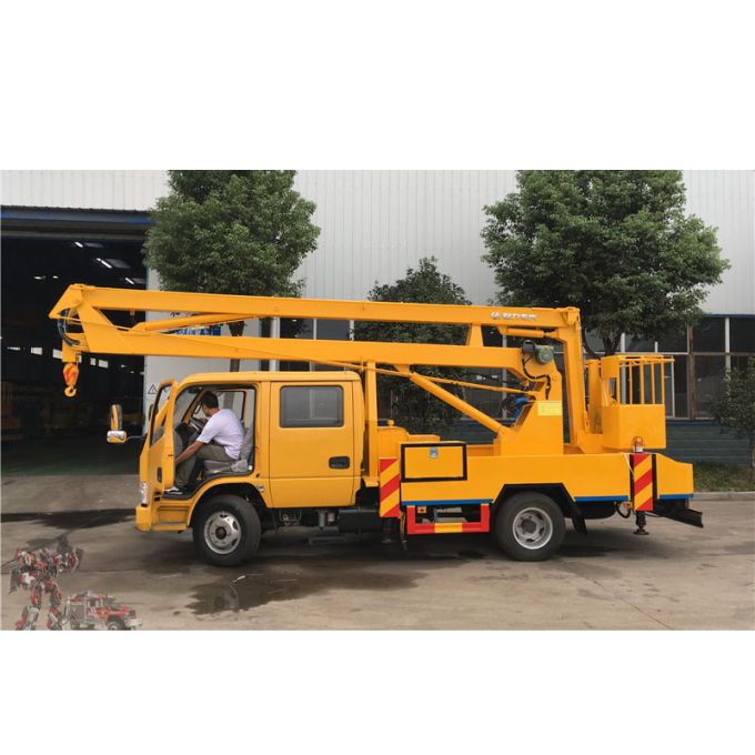 14m-18m Nissan High Platform Working Aerial Lift Bucket Truck Sky Lift 