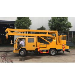 14m-18m Nissan High Platform Working Aerial Lift Bucket Truck Sky Lift