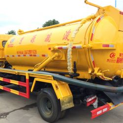 Sinotruk Vacuum Sewer Suction Tanker 10ton 10m3 Sewage Suction Truck Septic Tanker
