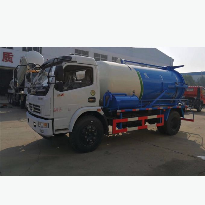 Dongfeng 190HP 10m3 Vacuum Suction Septic Removal Truck 