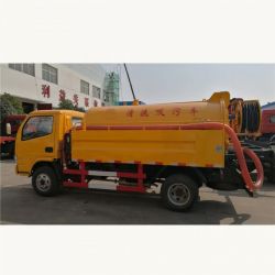 Dongfeng 6X4 Sewage Vacuum Suction & High Pressure Jetting Truck, 10, 000 Liter Sewage Suction T