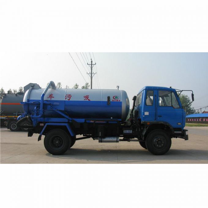 Dongfeng 4*2 8000L Sewage Vacuum Suction Truck Sewage Sucking Truck 