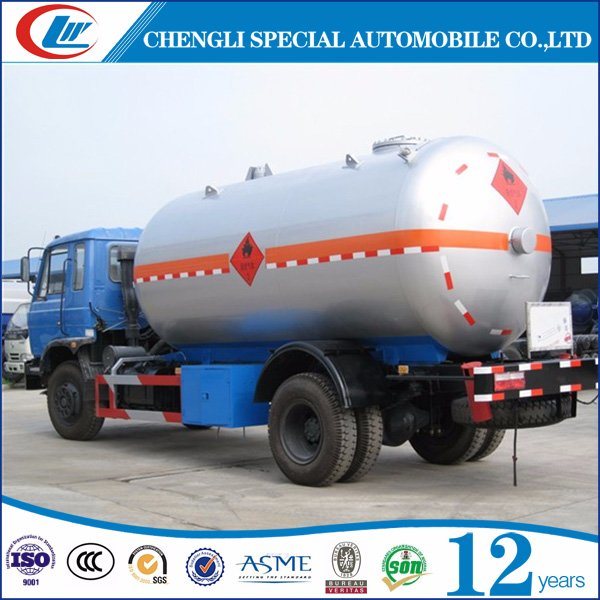 Factory 15000L 15 Cbm LPG Gas Dispenser Filling Truck 