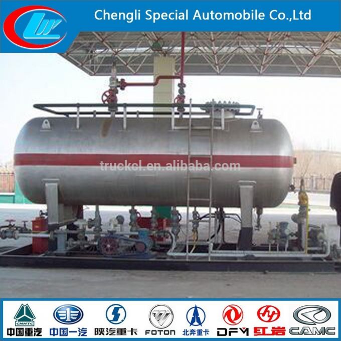 2.5t 5t LPG Cooking Gas Skid Refilling Plant 