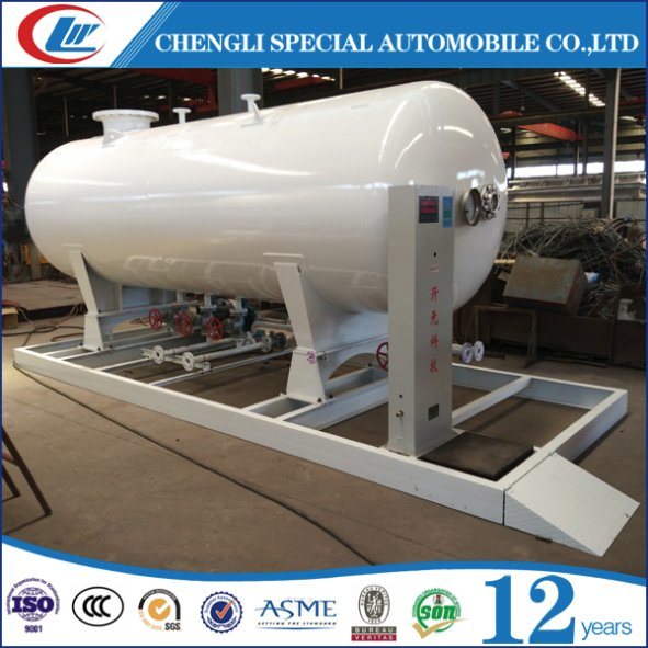 Mobile 5cbm LPG Skid Station 50cbm LPG Cylinder Filling Station 