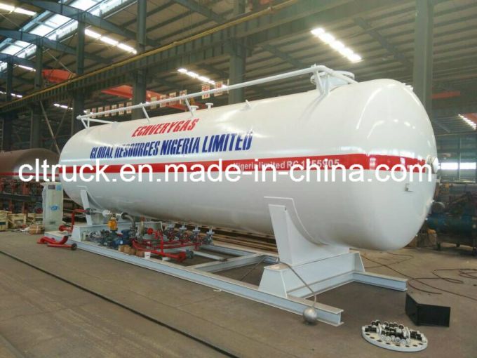 Factory 12.5 Tons 25 Cbm Standard LPG Retail Skids Station for LPG Gas Images 1