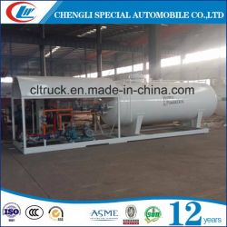 Factory 10 M3 5 Tons LPG Gas Refilling Skid Plant Station