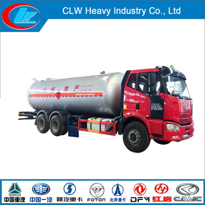 25-35m3 Faw LPG Gas Tank Truck Gas Delivery Truck 