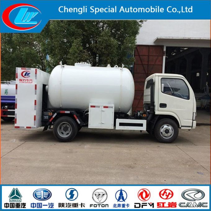 Small 6cbm LPG Dispenser Truck for Hot Sale 