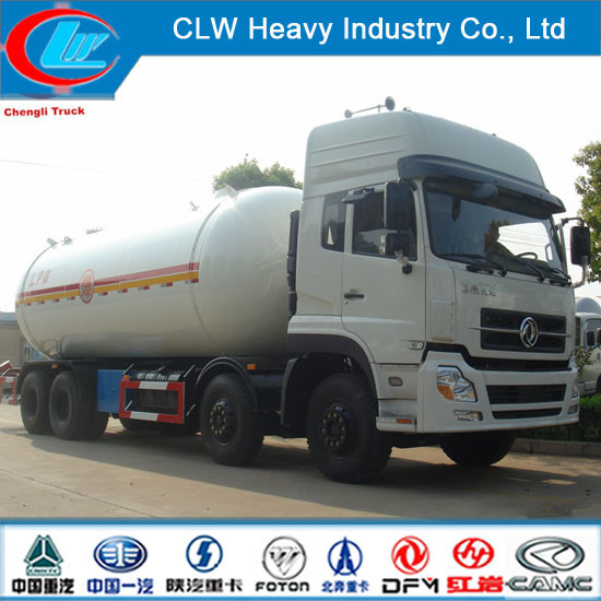 8*4 12 Wheel Dongfeng 35000liters LPG Truck 