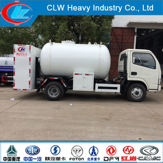  Mini LPG Liquified Petroleum Gas Tank Truck 