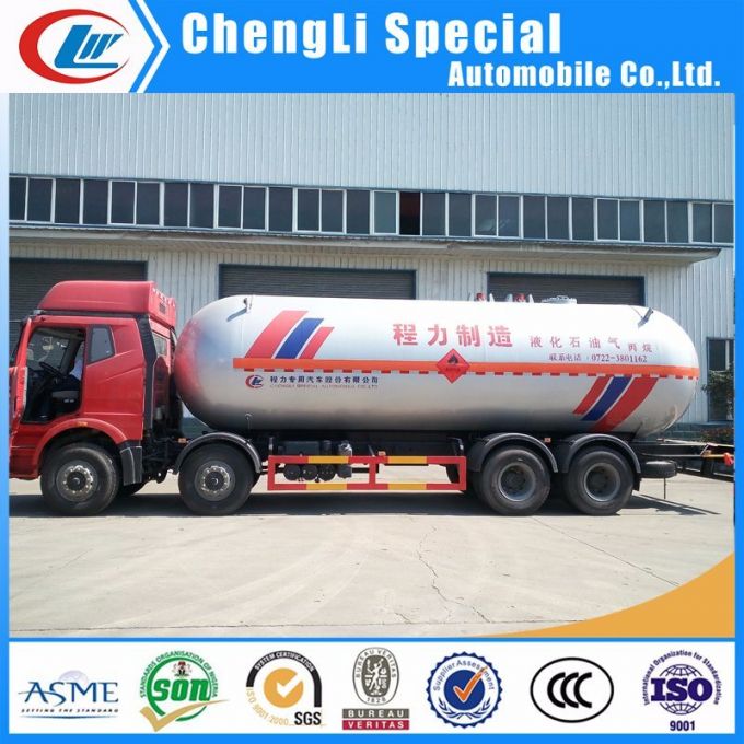 New Design 8X4 Faw 25m3 LPG Truck 