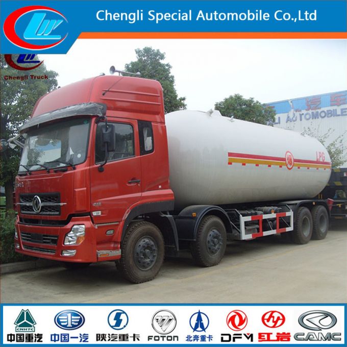 Dongfeng 12 Wheels 35000L LPG Transport Truck 